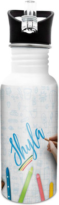

Hot Muggs Shyla-Crayons 600 ml Sipper(Pack of 1, Multicolor)