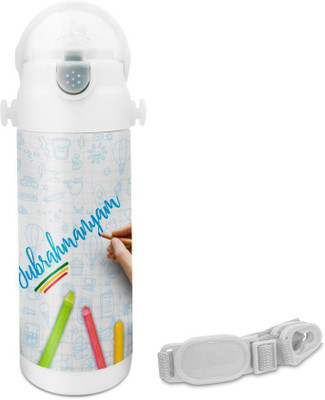 

Hot Muggs Subrahmanyam - Crayons Insulated Astro Bottle 350 ml Sipper(Pack of 1, Multicolor)