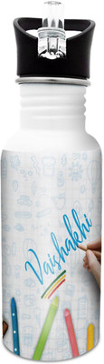 

Hot Muggs Vaishakhi-Crayons 600 ml Sipper(Pack of 1, Multicolor), White