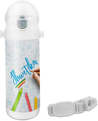 

Hot Muggs Shwetika - Crayons Insulated Astro Bottle 350 ml Sipper(Pack of 1, Multicolor)
