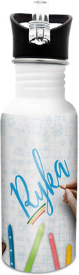 

Hot Muggs Ryka-Crayons 600 ml Sipper(Pack of 1, Multicolor), White