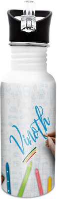 

Hot Muggs Vinoth-Crayons 600 ml Sipper(Pack of 1, Multicolor), White