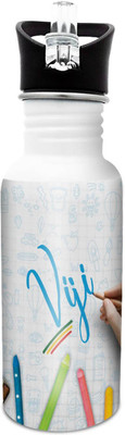 

Hot Muggs Viji-Crayons 600 ml Sipper(Pack of 1, Multicolor)