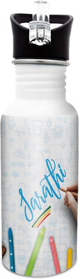 

Hot Muggs Sarathi-Crayons 600 ml Sipper(Pack of 1, Multicolor), White