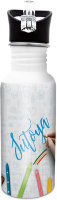 

Hot Muggs Sutoya-Crayons 600 ml Sipper(Pack of 1, Multicolor)