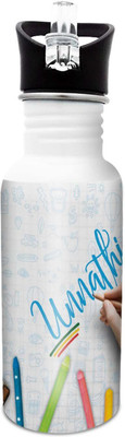 

Hot Muggs Unnathi-Crayons 600 ml Sipper(Pack of 1, Multicolor), White