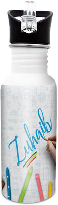 

Hot Muggs Zuhaib-Crayons 600 ml Sipper(Pack of 1, Multicolor)