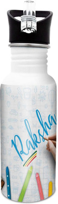 

Hot Muggs Raksha-Crayons 600 ml Sipper(Pack of 1, Multicolor), White