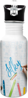 

Hot Muggs Silky-Crayons 600 ml Sipper(Pack of 1, Multicolor)