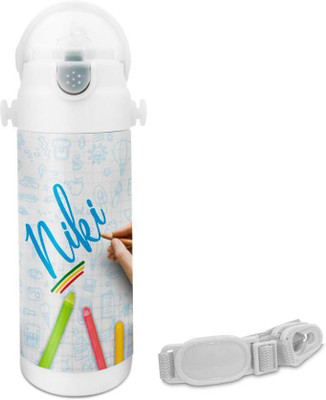 

Hot Muggs Niki - Crayons Insulated Astro Bottle 350 ml Sipper(Pack of 1, Multicolor)