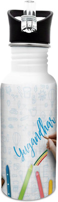 

Hot Muggs Yugandhar-Crayons 600 ml Sipper(Pack of 1, Multicolor)