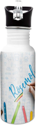 

Hot Muggs Rosemol-Crayons 600 ml Sipper(Pack of 1, Multicolor)