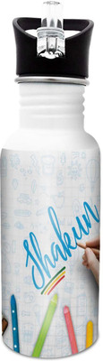 

Hot Muggs Shakun-Crayons 600 ml Sipper(Pack of 1, Multicolor), White