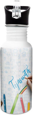

Hot Muggs Tejaswita-Crayons 600 ml Sipper(Pack of 1, Multicolor)