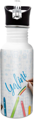 

Hot Muggs Yalini-Crayons 600 ml Sipper(Pack of 1, Multicolor)