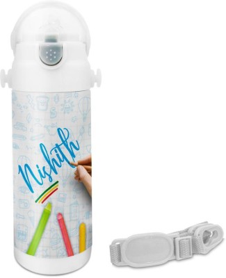 

Hot Muggs Nishith - Crayons Insulated Astro Bottle 350 ml Sipper(Pack of 1, Multicolor)