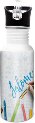 

Hot Muggs Salome-Crayons 600 ml Sipper(Pack of 1, Multicolor)