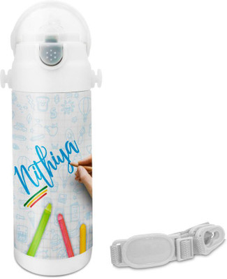 

Hot Muggs Nithiya - Crayons Insulated Astro Bottle 350 ml Sipper(Pack of 1, Multicolor)