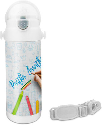 

Hot Muggs Partha Sarathi - Crayons Insulated Astro Bottle 350 ml Sipper(Pack of 1, Multicolor)