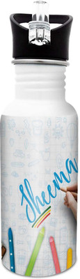 

Hot Muggs Sheema-Crayons 600 ml Sipper(Pack of 1, Multicolor)