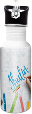 

Hot Muggs Shulin-Crayons 600 ml Sipper(Pack of 1, Multicolor), White