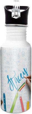 

Hot Muggs Stacey-Crayons 600 ml Sipper(Pack of 1, Multicolor)
