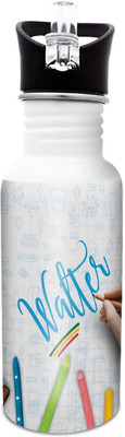 

Hot Muggs Walter-Crayons 600 ml Sipper(Pack of 1, Multicolor)