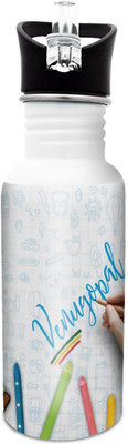 

Hot Muggs Venugopal-Crayons 600 ml Sipper(Pack of 1, Multicolor)