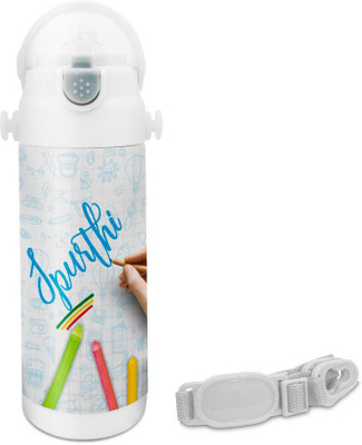 

Hot Muggs Spurthi - Crayons Insulated Astro Bottle 350 ml Sipper(Pack of 1, Multicolor)