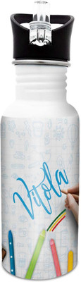

Hot Muggs Vitola-Crayons 600 ml Sipper(Pack of 1, Multicolor)