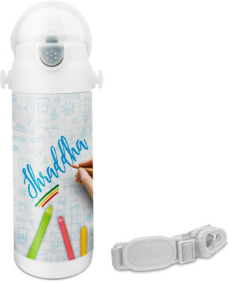 

Hot Muggs Shraddha - Crayons Insulated Astro Bottle 350 ml Sipper(Pack of 1, Multicolor)