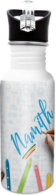 

Hot Muggs Namith-Crayons 600 ml Sipper(Pack of 1, Multicolor)