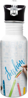 

Hot Muggs Sushim-Crayons 600 ml Sipper(Pack of 1, Multicolor)
