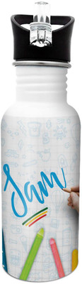 

Hot Muggs Sam-Crayons 600 ml Sipper(Pack of 1, Multicolor)