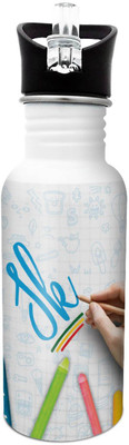 

Hot Muggs Sk-Crayons 600 ml Sipper(Pack of 1, Multicolor)