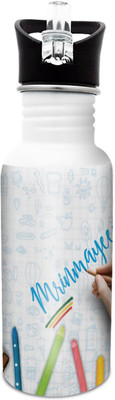 

Hot Muggs Mrinmayee-Crayons 600 ml Sipper(Pack of 1, Multicolor)