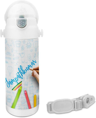 

Hot Muggs Sampathkumar - Crayons Insulated Astro Bottle 350 ml Sipper(Pack of 1, Multicolor)