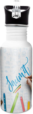 

Hot Muggs Saumit-Crayons 600 ml Sipper(Pack of 1, Multicolor), White