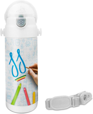 

Hot Muggs S S - Crayons Insulated Astro Bottle 350 ml Sipper(Pack of 1, Multicolor)
