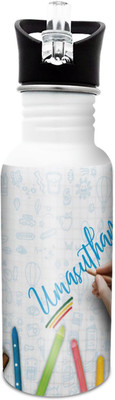 

Hot Muggs Umasuthan-Crayons 600 ml Sipper(Pack of 1, Multicolor)