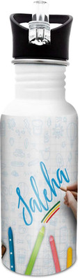 

Hot Muggs Saleha-Crayons 600 ml Sipper(Pack of 1, Multicolor), White