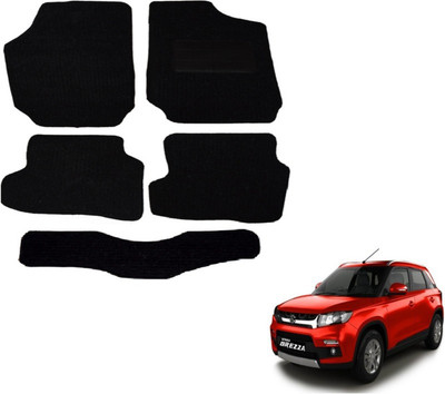 MOCKHE Fabric Standard Mat For  Maruti Suzuki Vitara Brezza(Black)