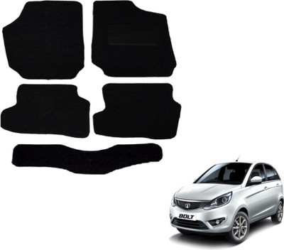MOCKHE Fabric Standard Mat For  Tata Bolt(Black)