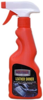 INDOPOWER LEATHER SHINER SPRAY 250ml. SUPER PACK75 Vehicle Interior Cleaner(250 ml)