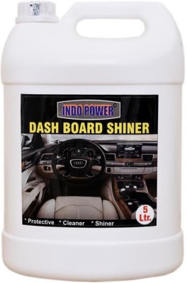 INDOPOWER DASHBOARD SHINER 5ltr. Liquid Vehicle Glass Cleaner(5000 ml)