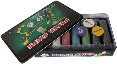

PackNBuy 300 Poker Chips Tin(Multicolor)