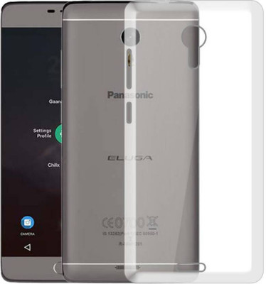 SRT Back Cover for Panasonic Eluga A3(Transparent, Pack of: 1)