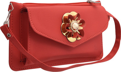 

TAP FASHION Casual Pink Clutch