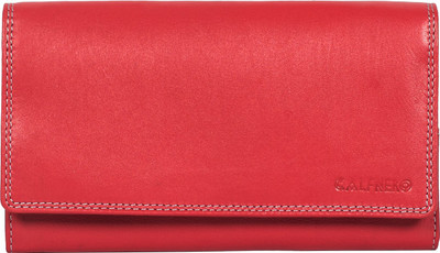 Calfnero Casual Red Clutch
