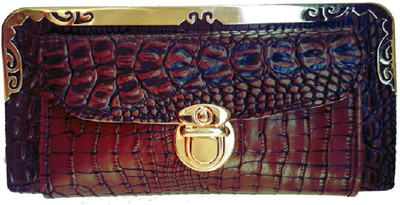 

SHRIBOSSJI Party Brown Clutch